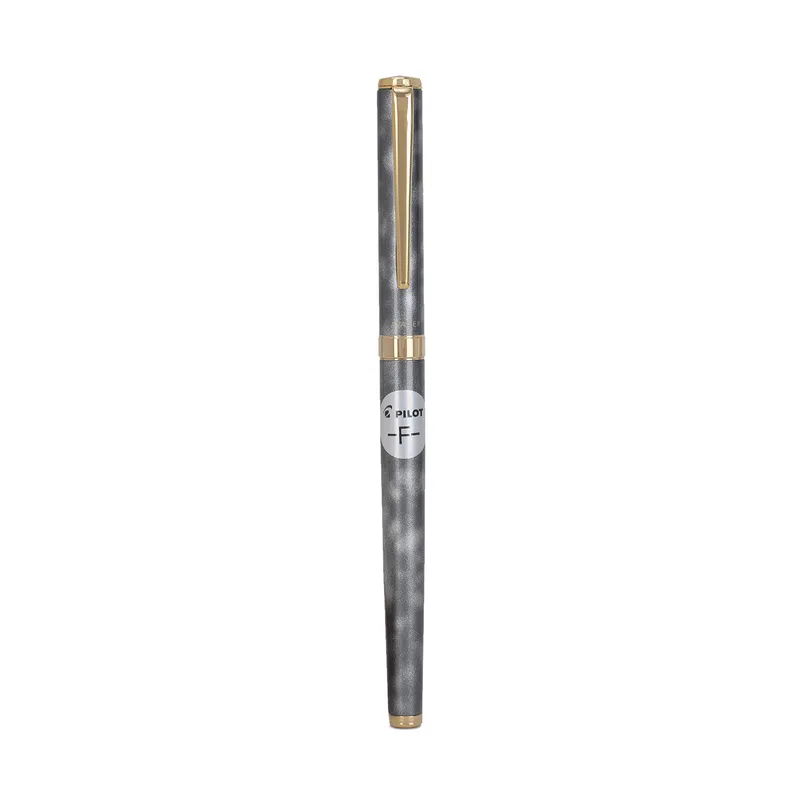 Pilot 2100 Cavalier Black & Grey Fountain Pen-Fine