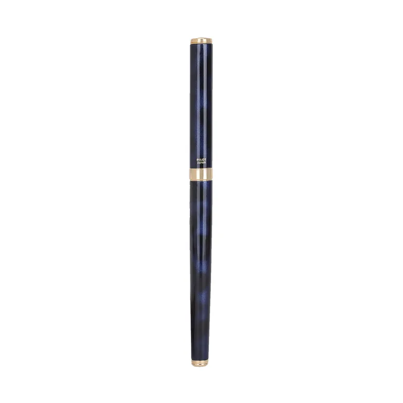 Pilot 2102 Cavalier Black & Blue Fountain Pen-Fine