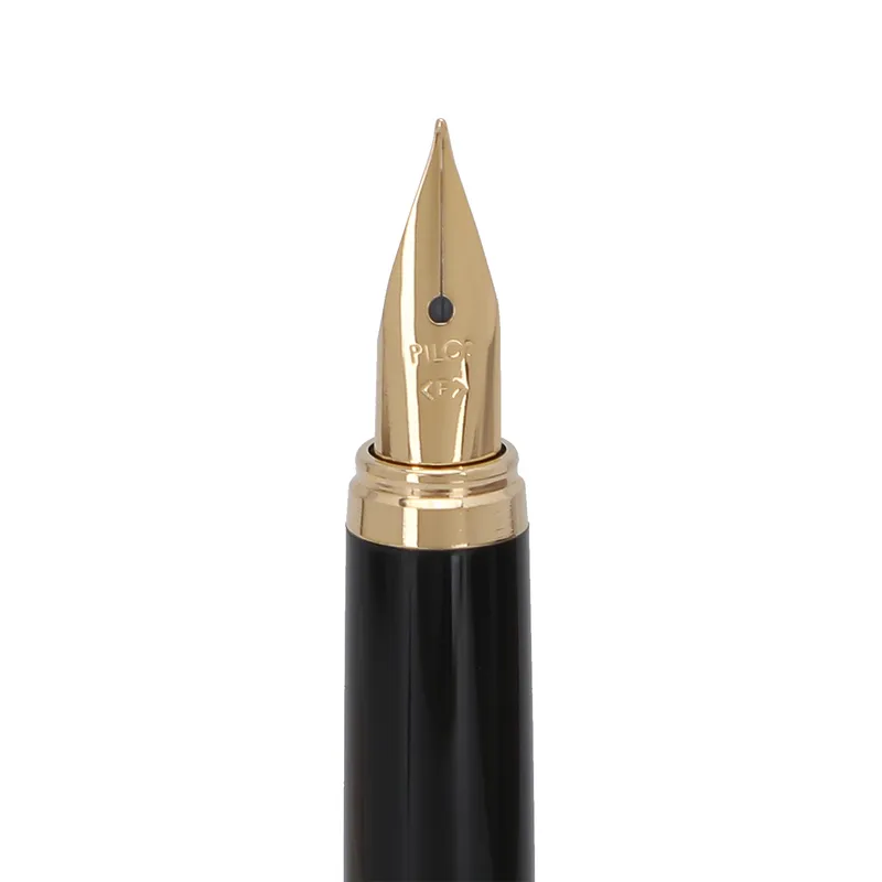 Pilot 2102 Cavalier Black & Blue Fountain Pen-Fine