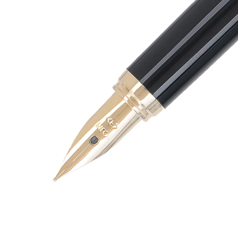 Pilot 2104 Cavalier Black & Red Fountain Pen-Fine