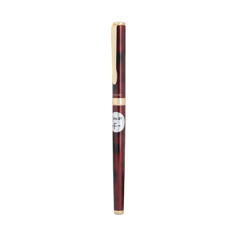 Pilot 2104 Cavalier Black & Red Fountain Pen-Fine
