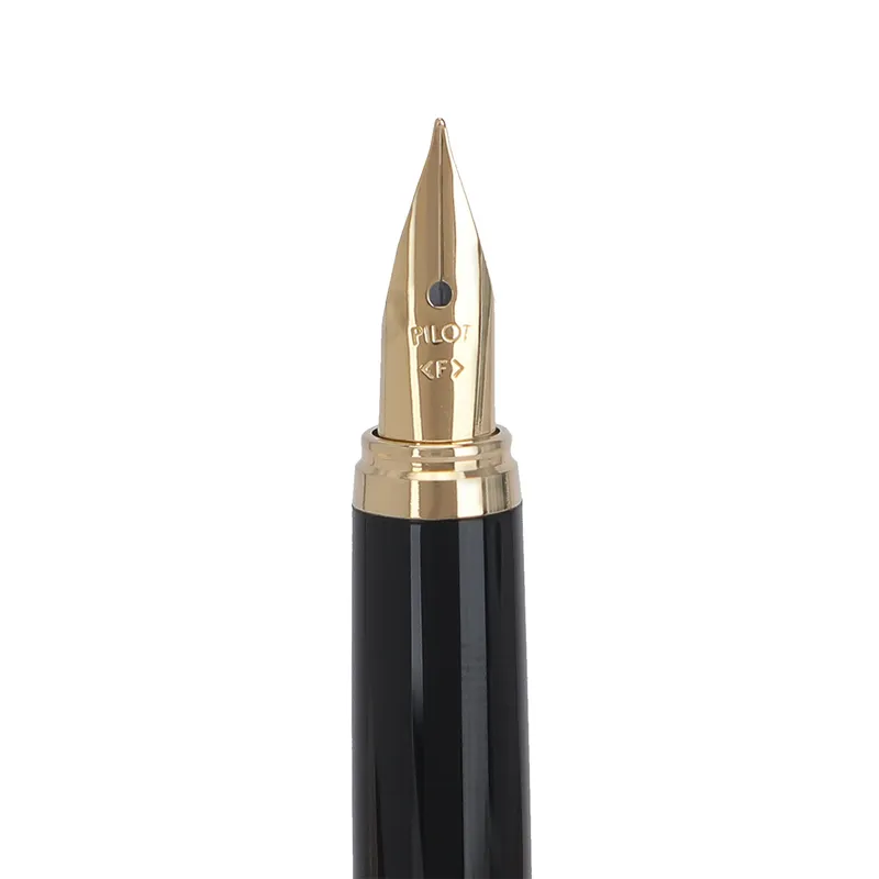 Pilot 2104 Cavalier Black & Red Fountain Pen-Fine