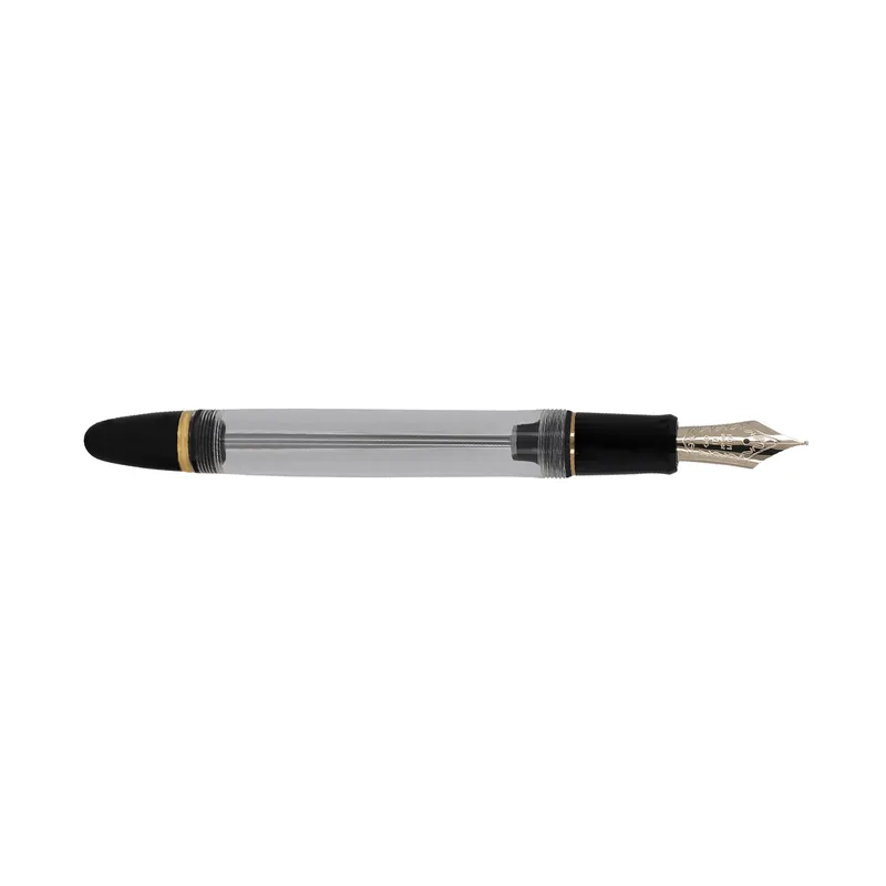 Pilot 2335 Custom 823 Clear Fountain Pen with Ink Bottle-Medium