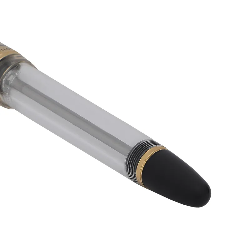 Pilot 2335 Custom 823 Clear Fountain Pen with Ink Bottle-Medium
