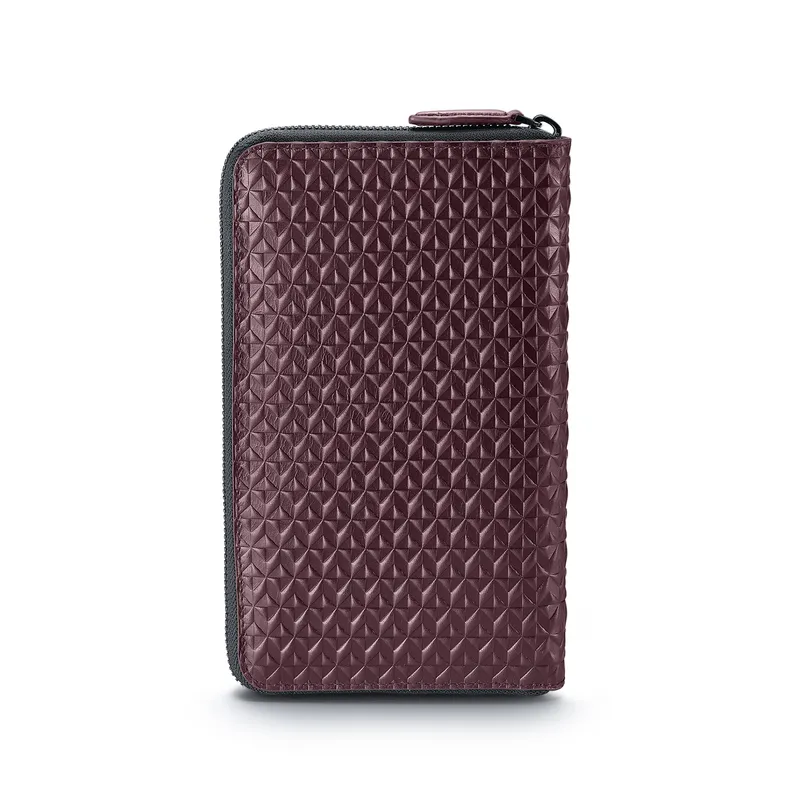 Lapis Bard Enigma Passport Wallet - Bordeaux