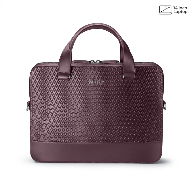 Lapis Bard Enigma 14-inch Laptop Bag - Bordeaux