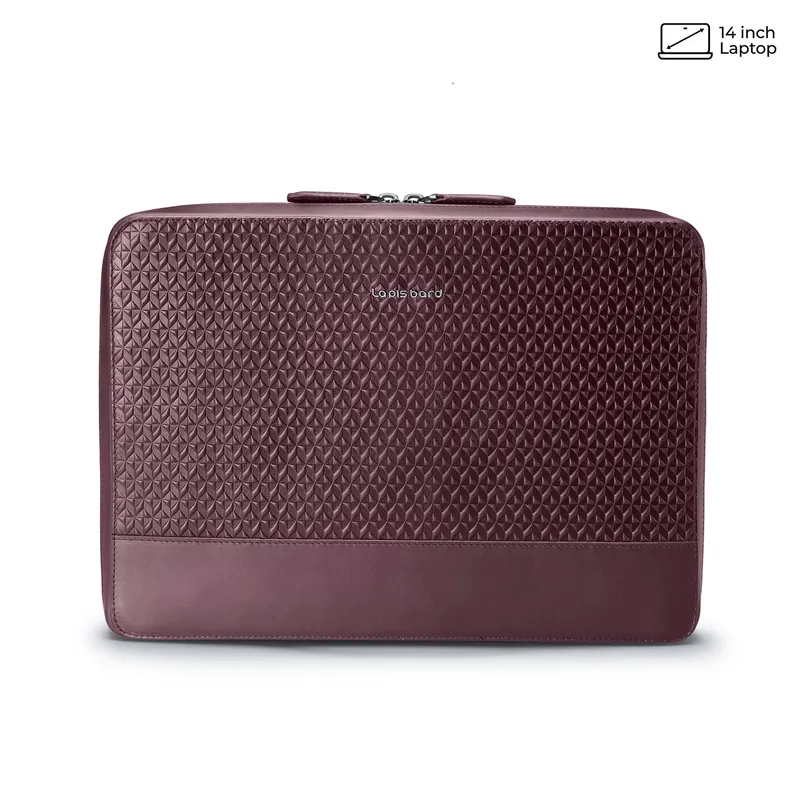 Lapis Bard Enigma 14-inch Laptop Sleeve â Bordeaux