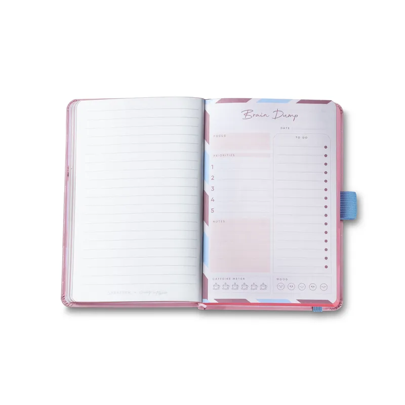 Sheaffer Emily in Paris Sentinel 321 Pink Matte Finish Ballpoint Pen with Chrome Trims and Small Hardbound Notebook Gift Set