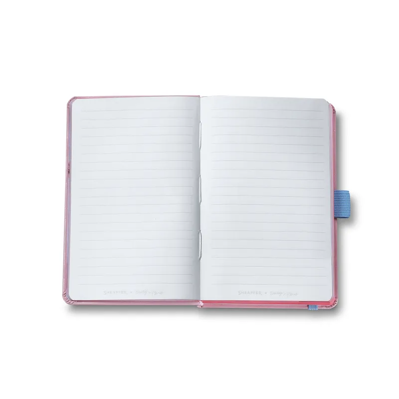 Sheaffer Emily in Paris Sentinel 321 Pink Matte Finish Ballpoint Pen with Chrome Trims and Small Hardbound Notebook Gift Set