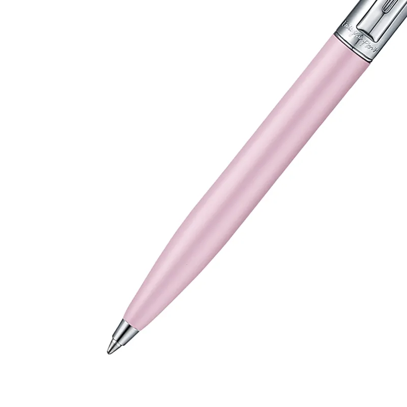 Sheaffer Emily in Paris Sentinel 321 Pink Matte Finish Ballpoint Pen with Chrome Trims and Small Hardbound Notebook Gift Set
