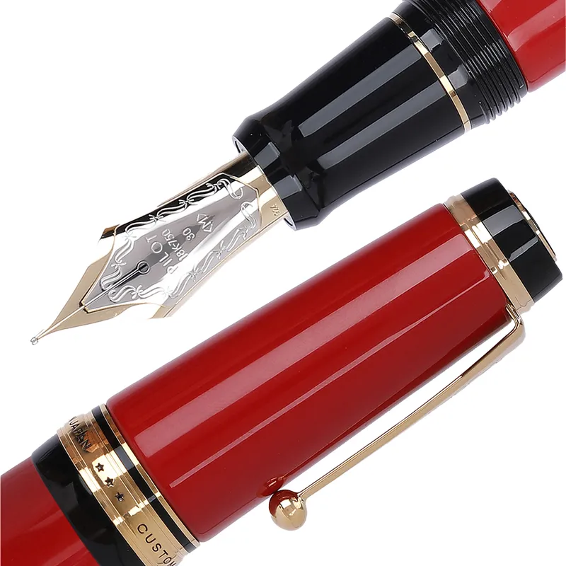Pilot 2193 FKV-88SR-BM-EX Custom Urushi FP Black Fountain Pen-Medium