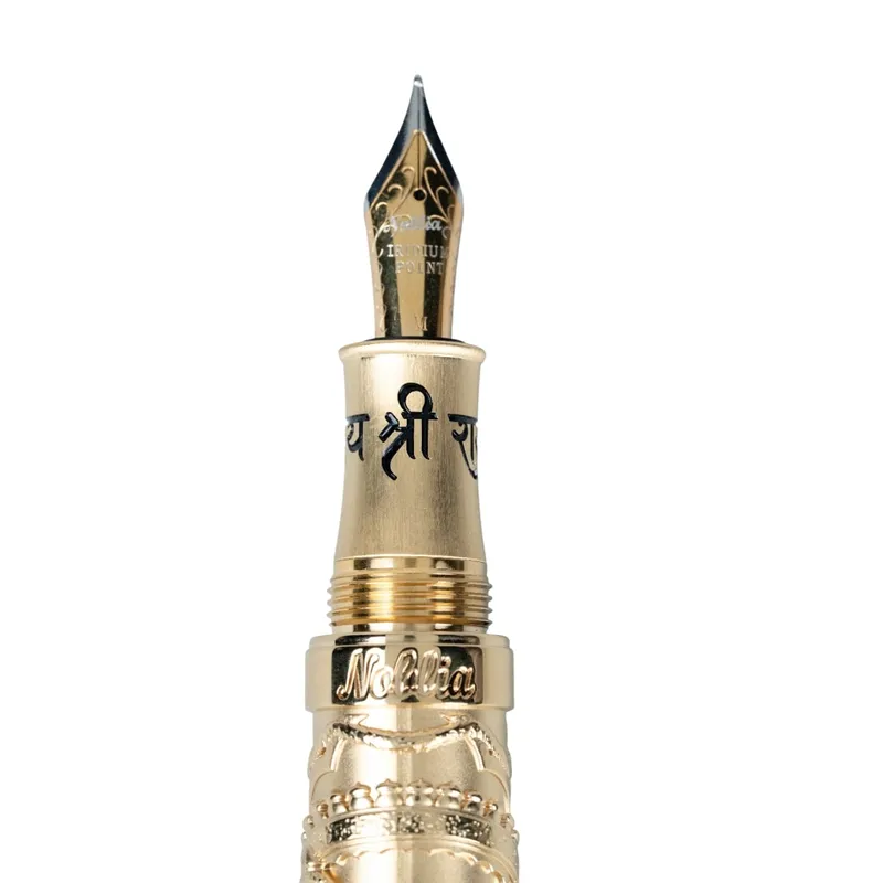Noblia Limited Edition Sri Ram Gold Fountain Pen
