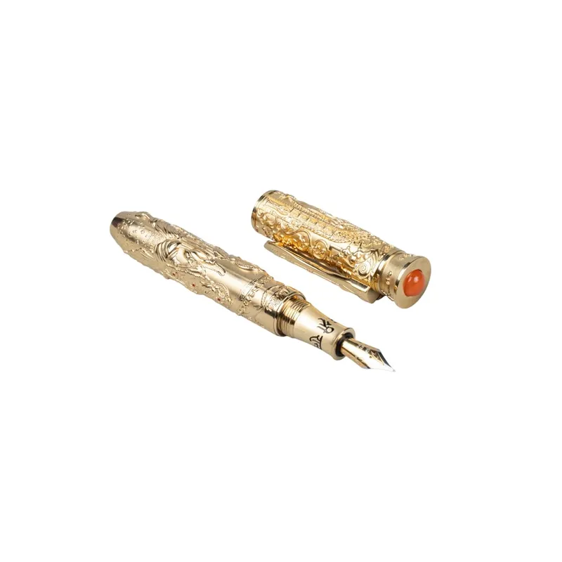 Noblia Limited Edition Sri Ram Gold Fountain Pen