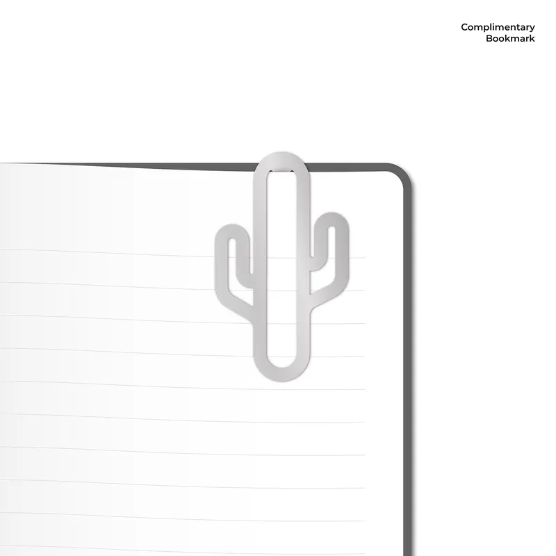 Lapis Bard Crossover Desert Bloom Cactus Leather 15-inch Backpack - Blue