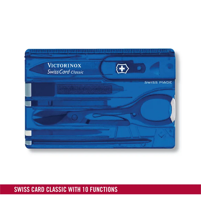 Victorinox Waiter Swiss Army Knife Classic Blue-Translucent