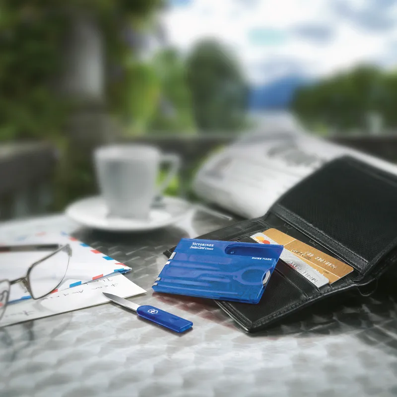 Victorinox Waiter Swiss Army Knife Classic Blue-Translucent