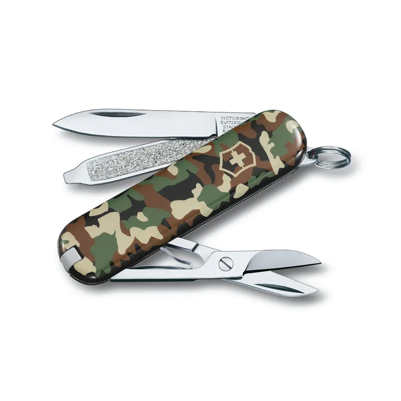 Victorinox Waiter Swiss Army Knife Classic SD 58mm Style Icon-Camouflage