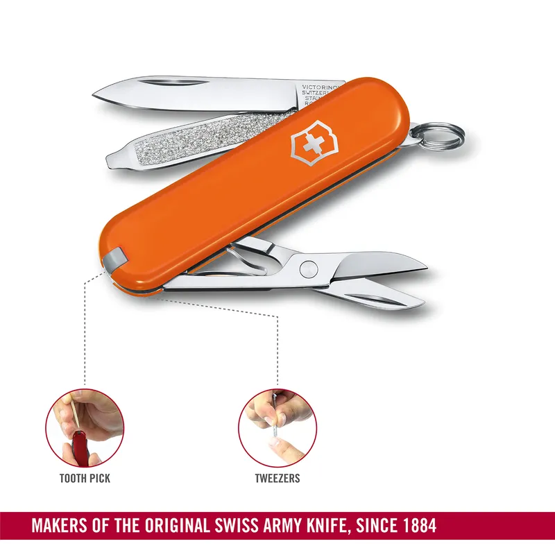 Victorinox Waiter Swiss Army Knife Classic SD 58mm-Mango Tango