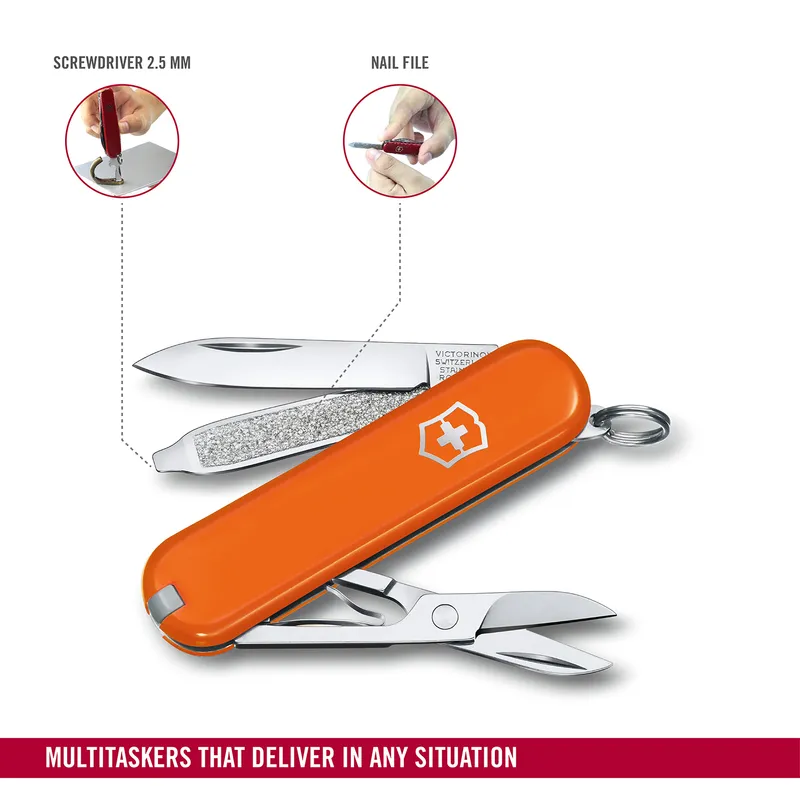 Victorinox Waiter Swiss Army Knife Classic SD 58mm-Mango Tango