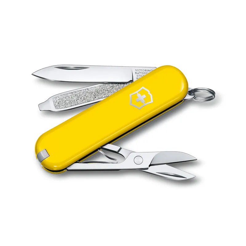 Victorinox Waiter Swiss Army Knife Classic SD 58mm-Sunny Side