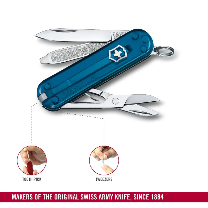 Victorinox Waiter Swiss Army Knife Classic SD 58mm-Sky High