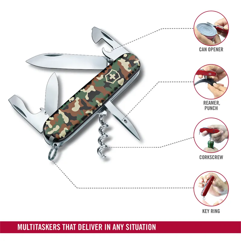 Victorinox Waiter Swiss Army Knife Spartan 91mm-Camouflage