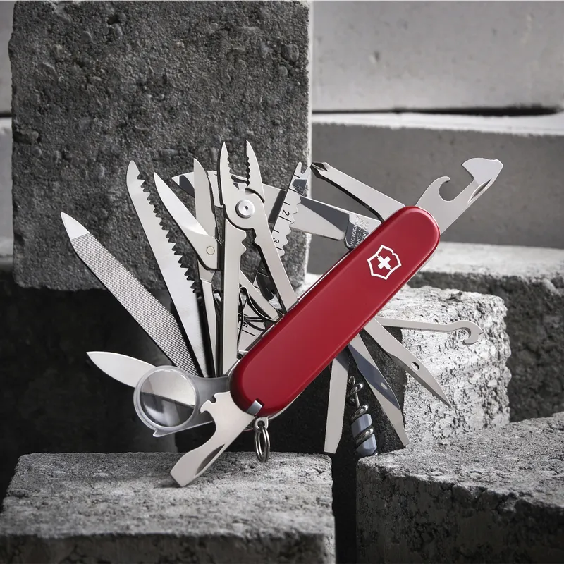 Victorinox Waiter Swiss Army Knife Swiss Champ 91mm-Red