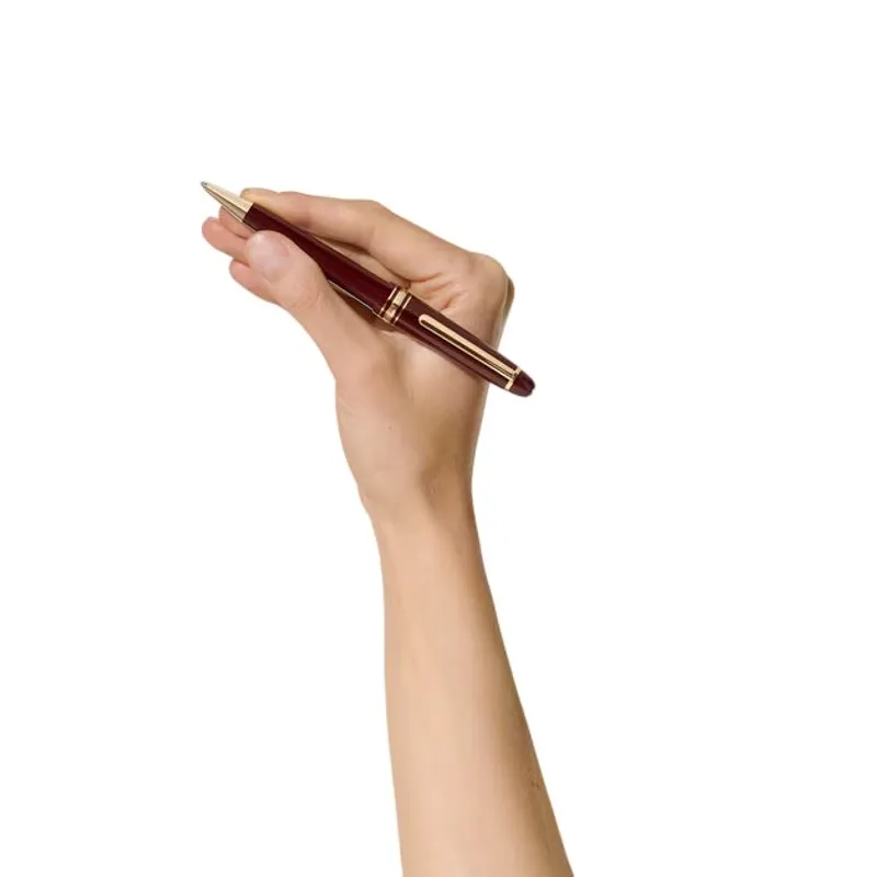 Montblanc MeisterstÃ¼ck Burgundy Red Midsize Ballpoint Pen