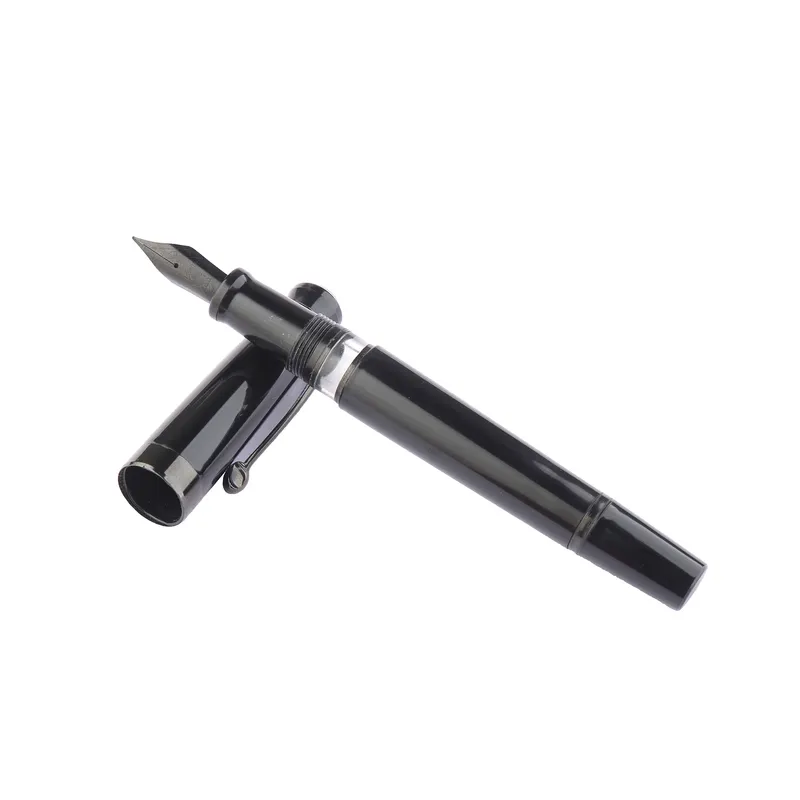 Kanwrite Heritage Ebony Fountain Pen With Black Trims - Medium