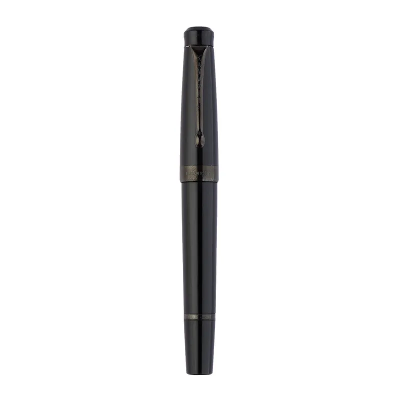 Kanwrite Heritage Ebony Fountain Pen With Black Trims - Medium