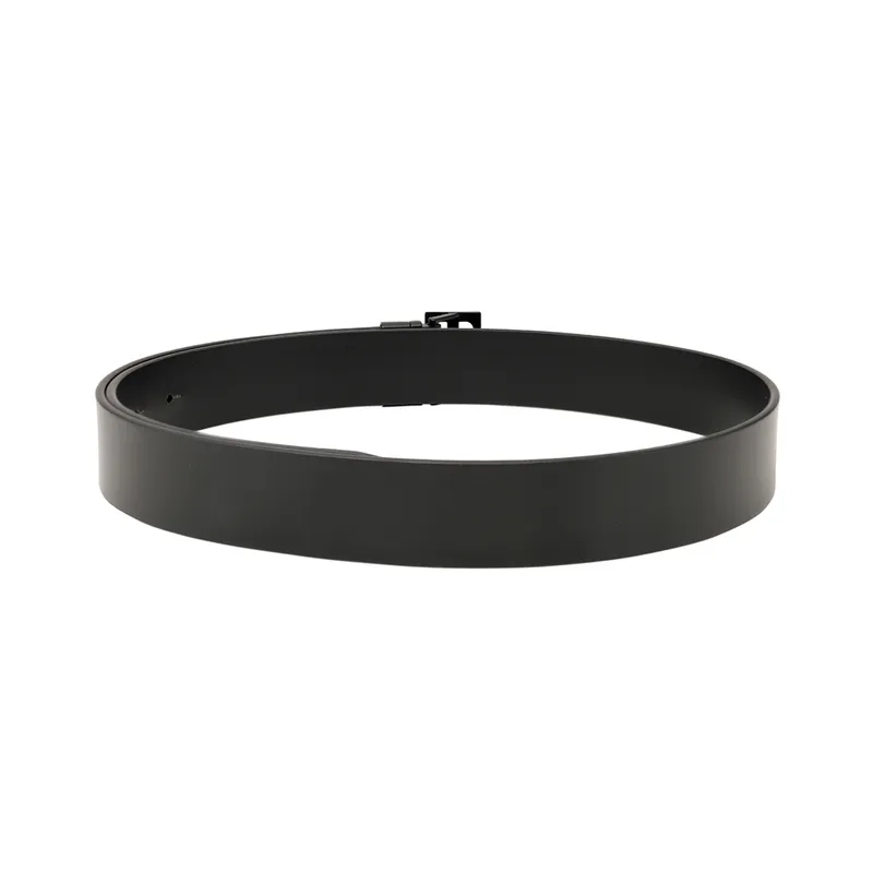 Tommy Hilfiger Black & Black Marfa Reversible Belt - Large