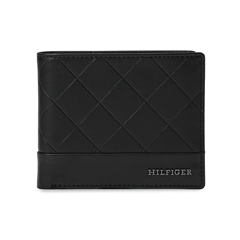 Tommy Hilfiger Kornos Passcase Wallet - Black