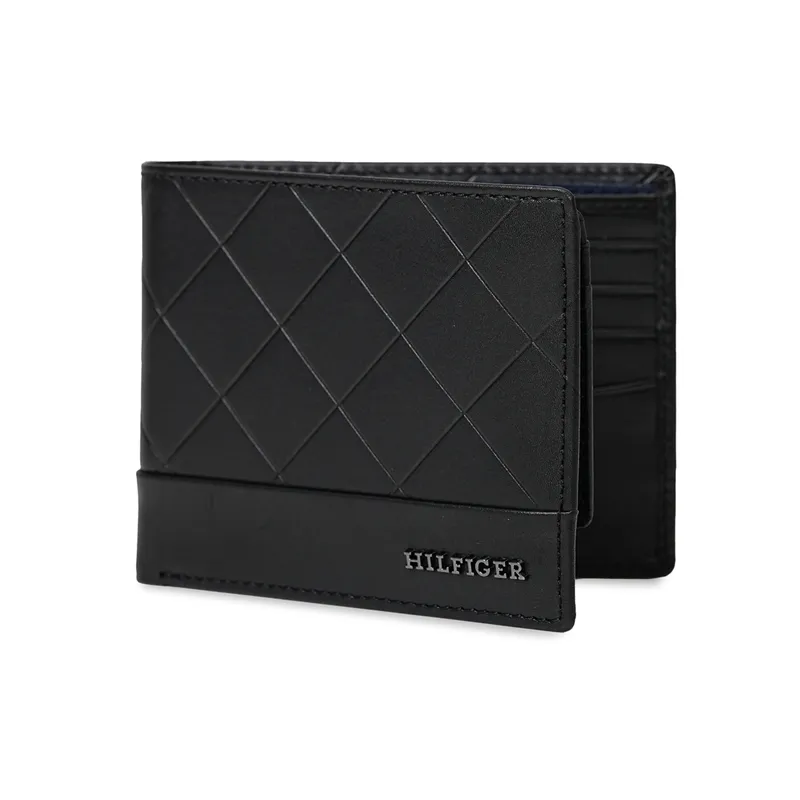 Tommy Hilfiger Kornos Passcase Wallet - Black