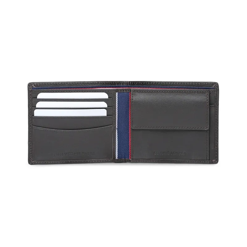 Tommy Hilfiger Kornos Global Coin Wallet - Brown