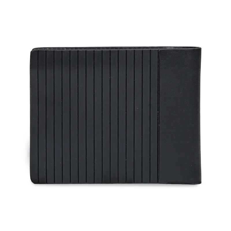 Tommy Hilfiger Woodlawn Slimfold Wallet - Black+Black