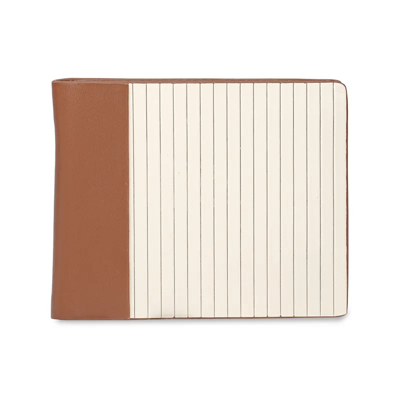 Tommy Hilfiger Woodlawn Slimfold Wallet - Beige+Tan