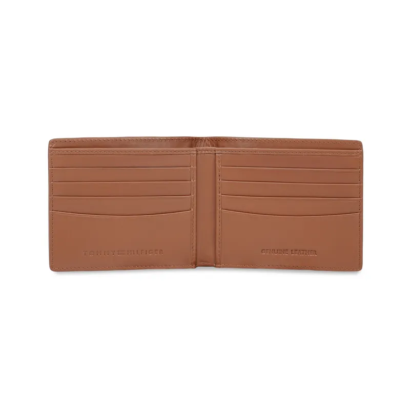 Tommy Hilfiger Woodlawn Slimfold Wallet - Beige+Tan