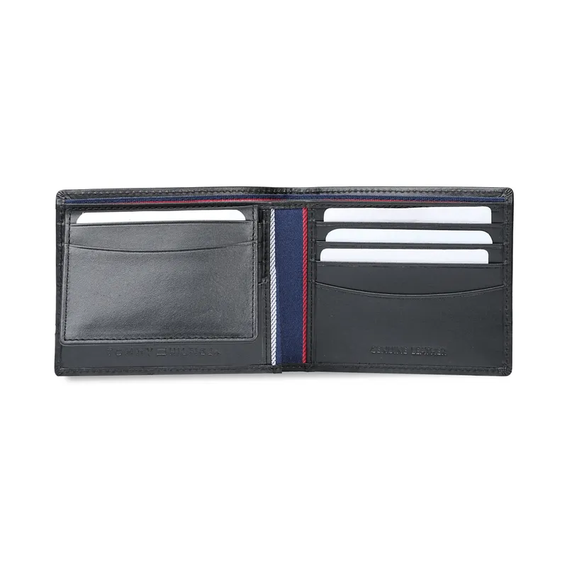 Tommy Hilfiger Stege Passcase Wallet-Black