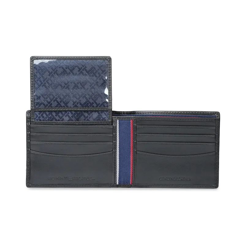 Tommy Hilfiger Stege Passcase Wallet-Black