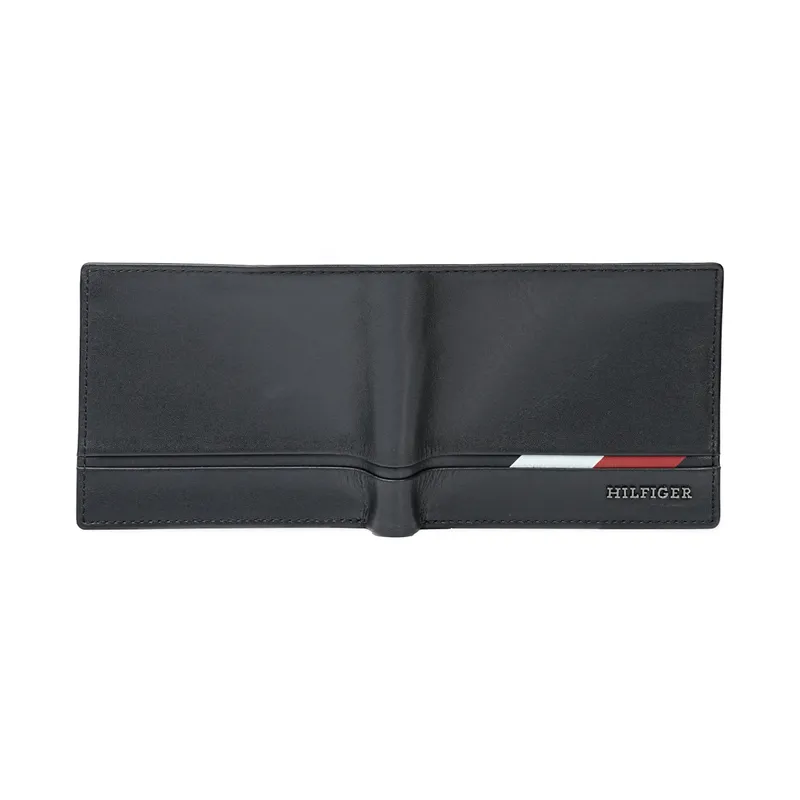 Tommy Hilfiger Stege Passcase Wallet-Black