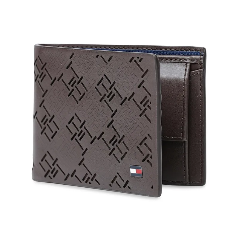 Tommy Hilfiger Strovolos Global Coin Wallet - Brown
