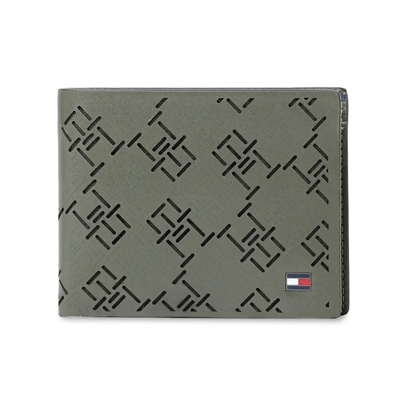 Tommy Hilfiger Strovolos Global Coin Wallet - Olive