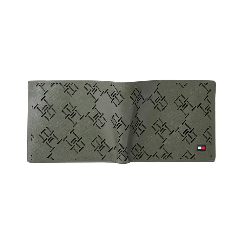 Tommy Hilfiger Strovolos Global Coin Wallet - Olive