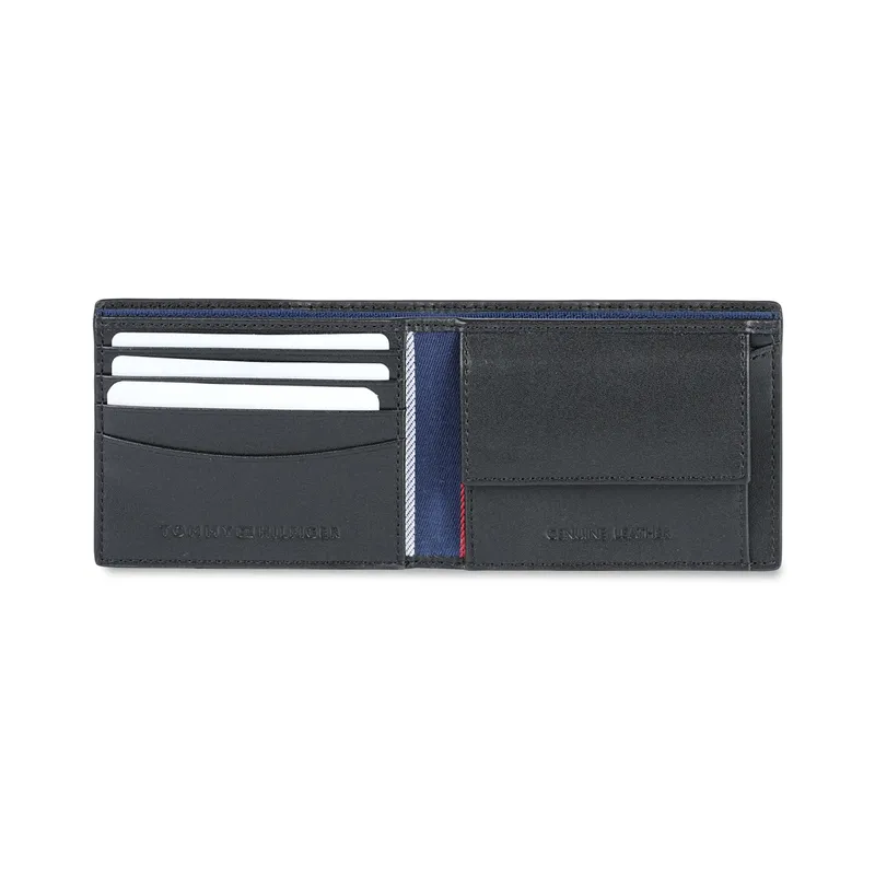 Tommy Hilfiger Strovolos Global Coin Wallet - Black