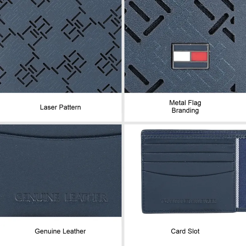 Tommy Hilfiger Strovolos Slimfold Wallet - Navy