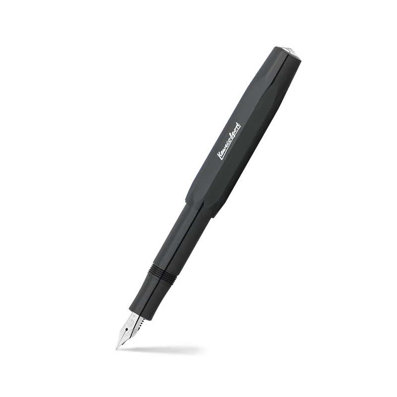 Kaweco Skyline Sport Black Premium Fountain Pen-Medium