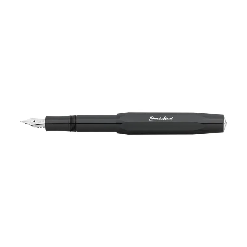 Kaweco Skyline Sport Black Premium Fountain Pen-Medium
