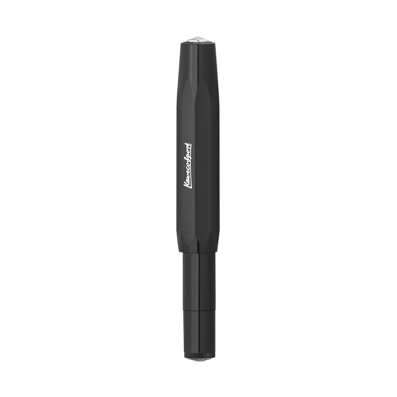 Kaweco Skyline Sport Black Premium Fountain Pen-Medium