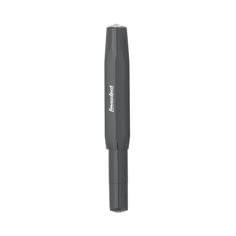 Kaweco Skyline Sport Grey Premium With Clip Fountain Pen-Medium