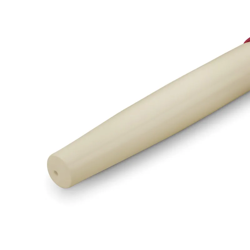 Kaweco Student Premium Acrylic Bordeaux And Beige With Golden Details Fountain Pen-Medium